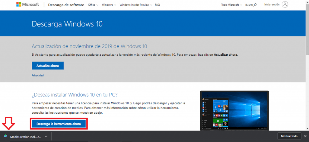 7 Pasos Para Descargar La Imagen Iso De Windows 10 Hot Sex Picture 2288