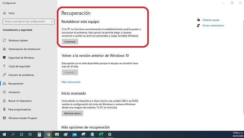 Como Formatear Pc Ordenador Con Windows 10 Tutorial 5407